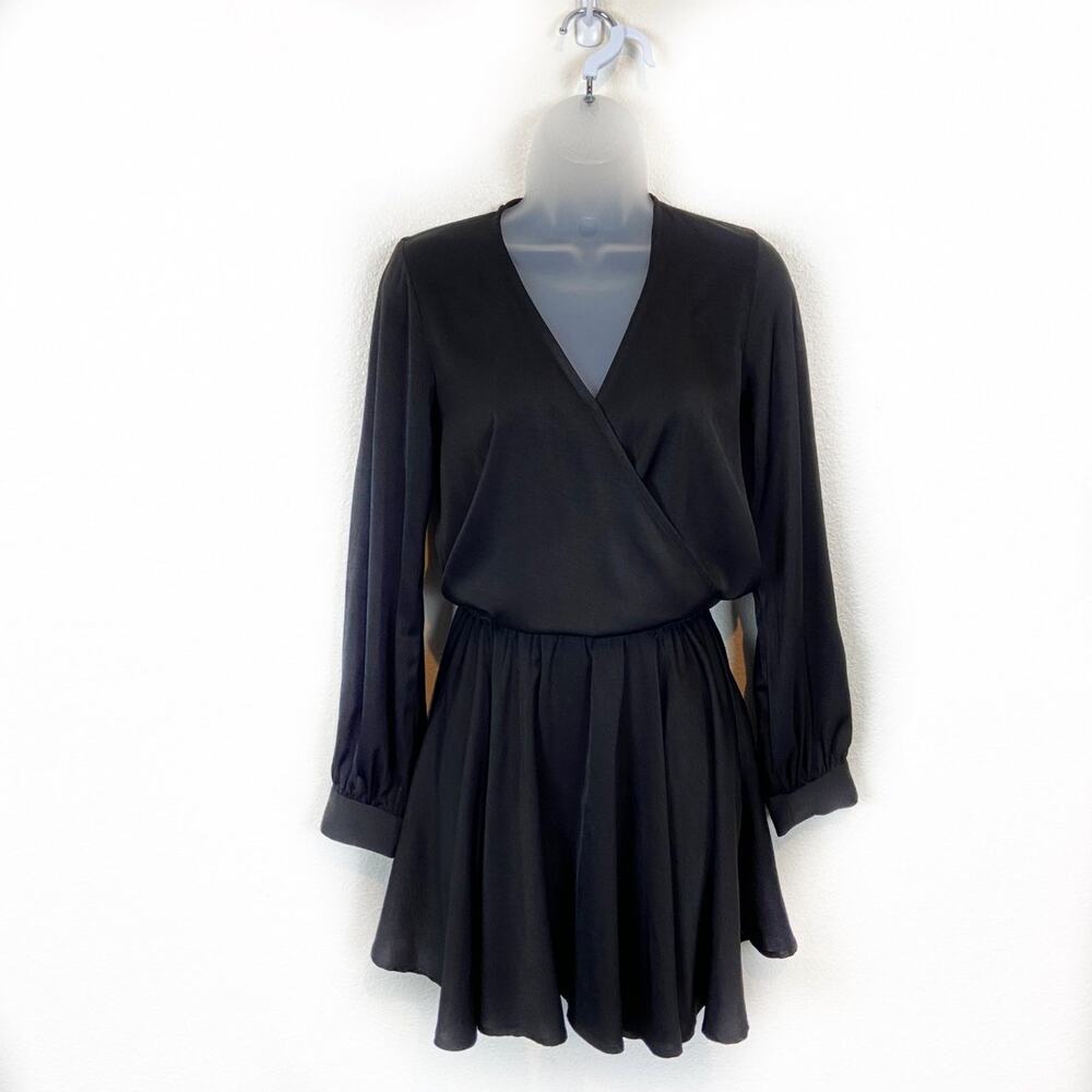 Planet Blue/Blue Life Flirty Black Mini Dress XS